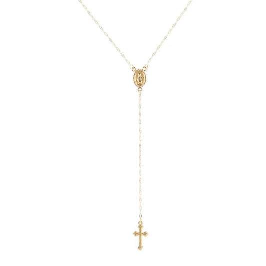 Elegante Rosenkranz Kette